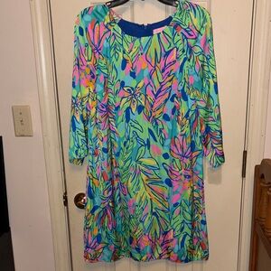 Women’s Lilly Pulitzer Hot Spot Carol Shift Dress Size 8